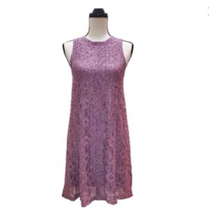 Altar’d State Purple Lace Sheath Dress